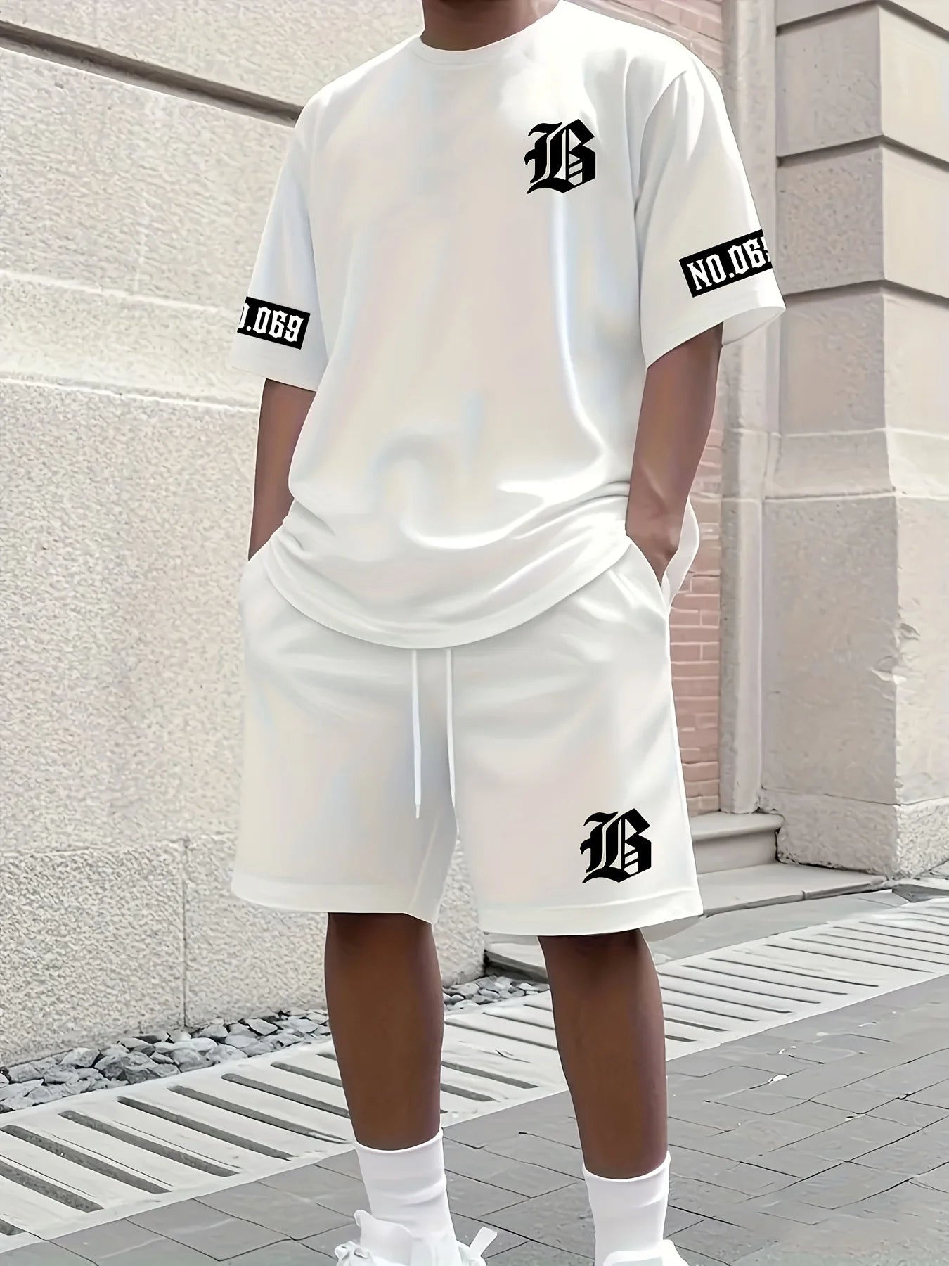 Ensemble fashion T-shirt Short sleeve