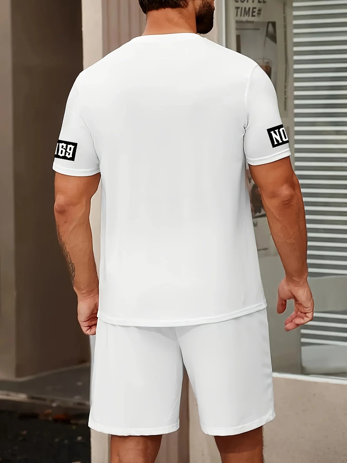 Ensemble fashion T-shirt Short sleeve
