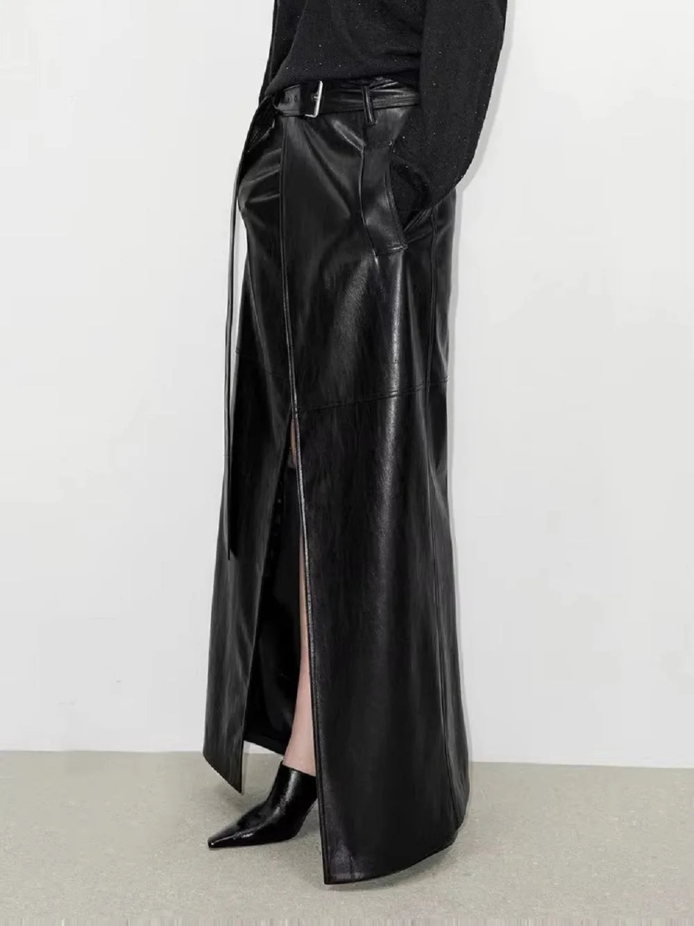 Jupe Black Soft Long