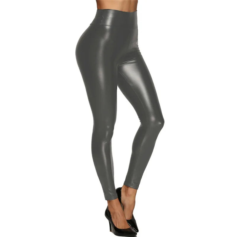 Leggings Cuir Sculptant