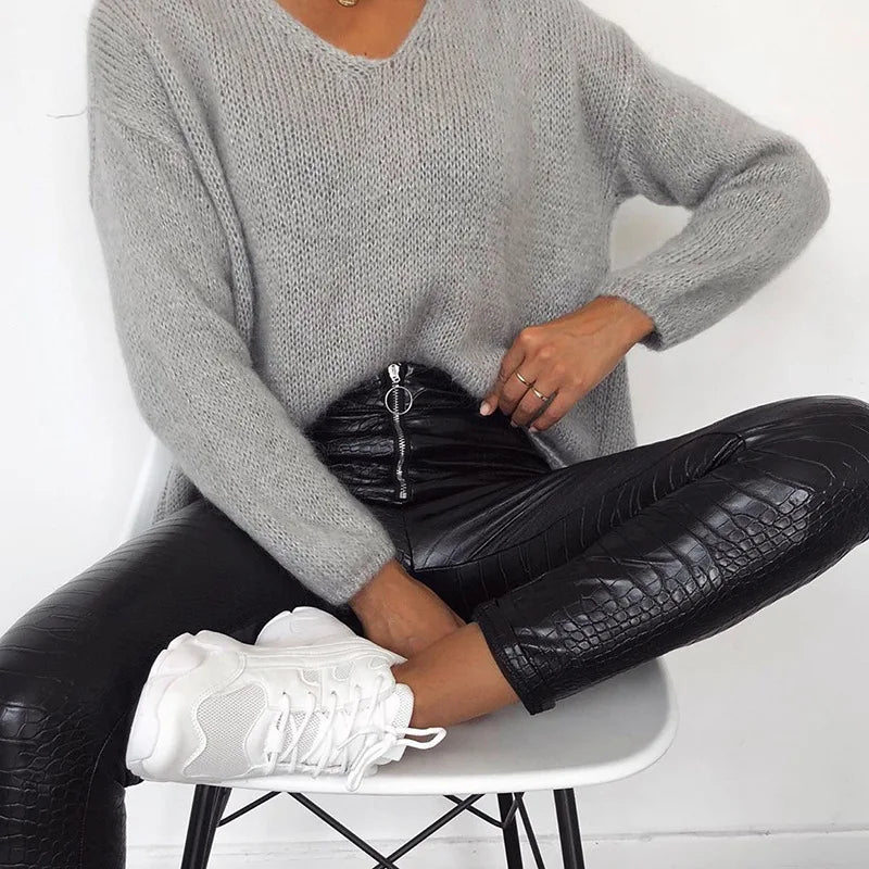 Legging Noir Audacieux