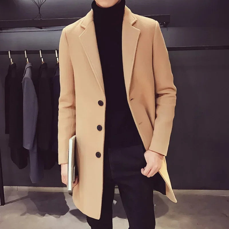 Manteau Long Coton