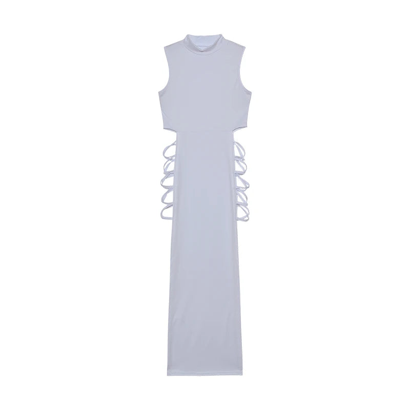 Robe Silhouette Entrelacée