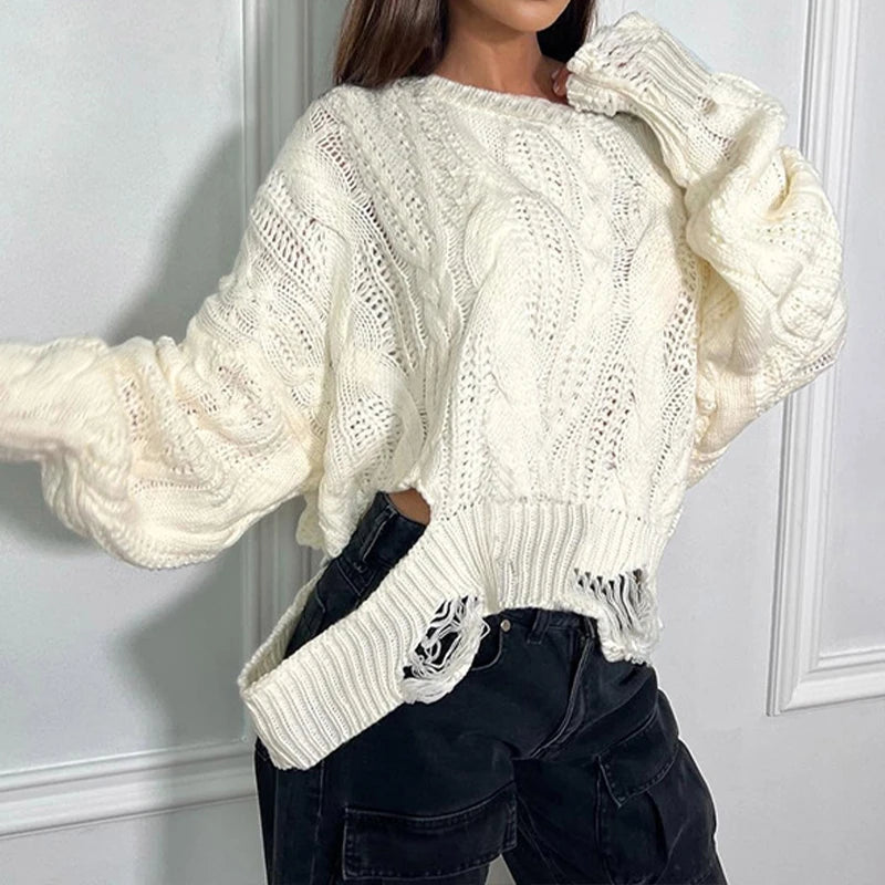 Pull Côtelé