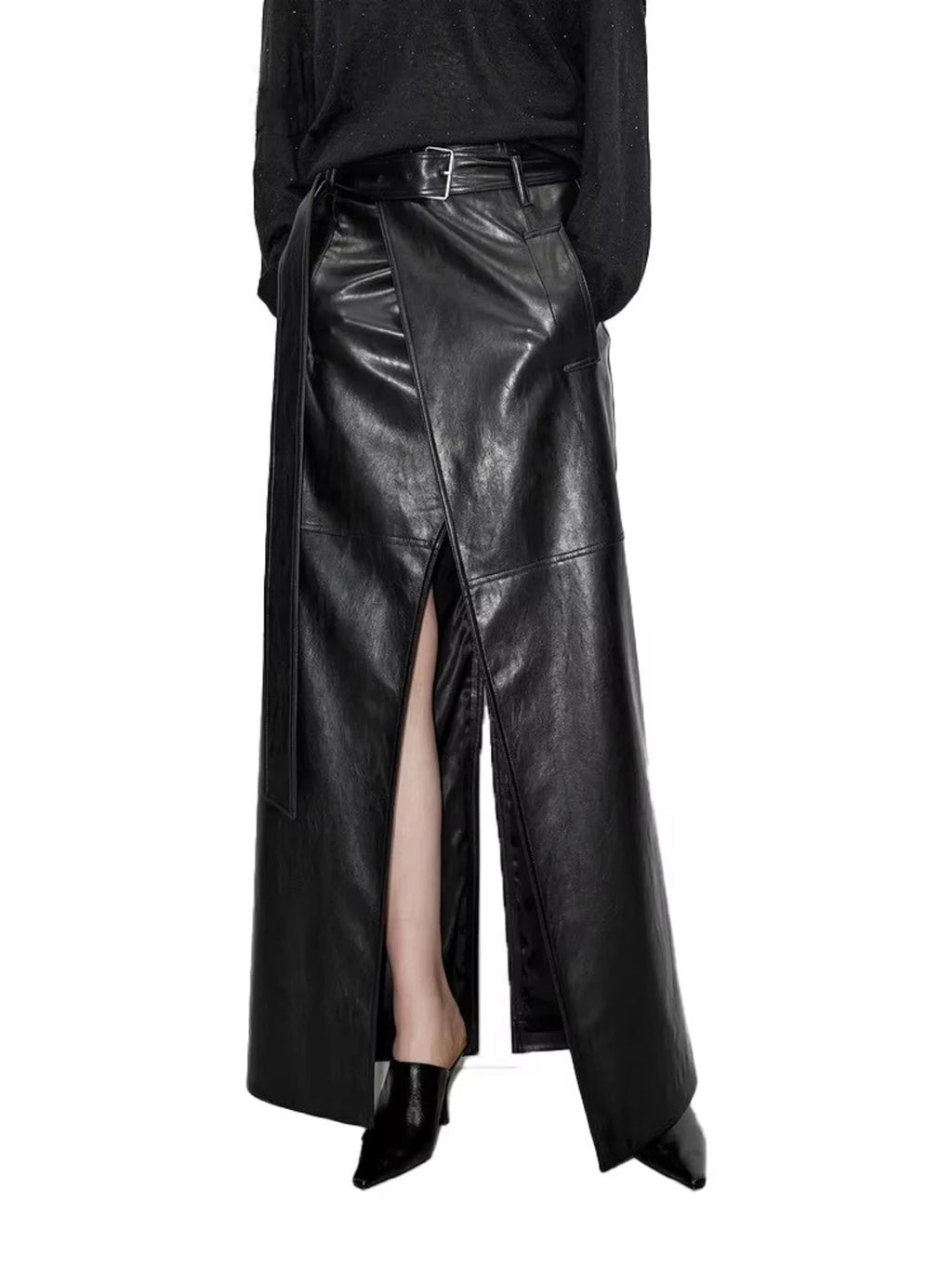 Jupe Black Soft Long
